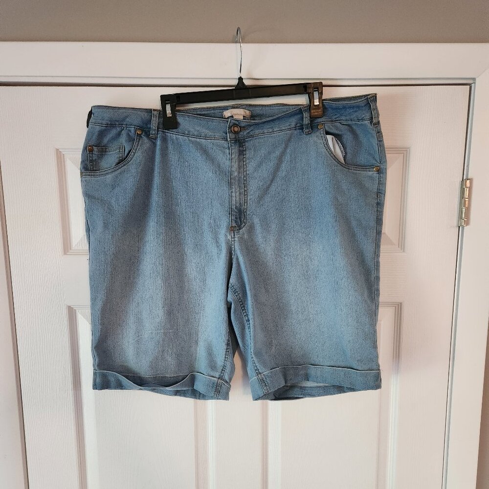 Woman Within Denim Shorts